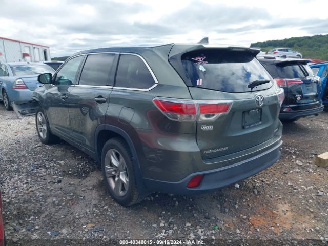 5TDYKRFH0GS187178 Toyota Highlander Limited V6