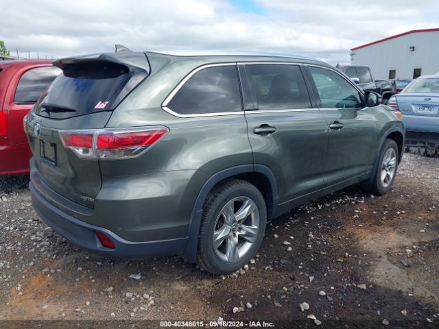 5TDYKRFH0GS187178 Toyota Highlander Limited V6