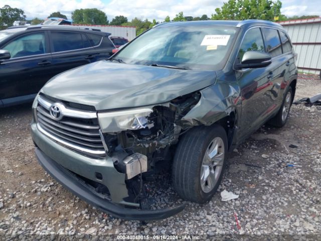 5TDYKRFH0GS187178 Toyota Highlander Limited V6
