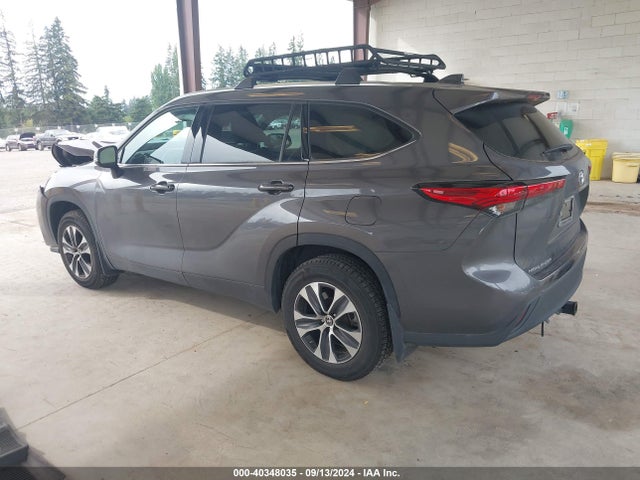 Toyota Highlander Xle 2021 5TDHZRBH4MS535593 Image 3