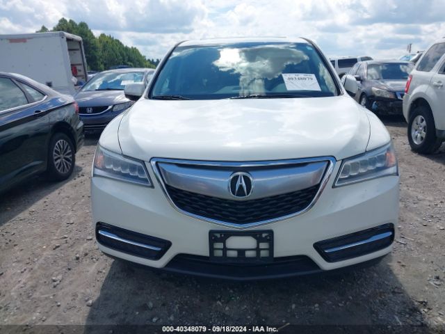 5FRYD4H49GB014611 Acura Mdx Technology   Acurawatch Plus Packages/technology Package