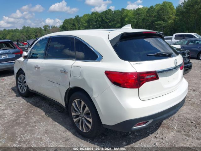 5FRYD4H49GB014611 Acura Mdx Technology   Acurawatch Plus Packages/technology Package