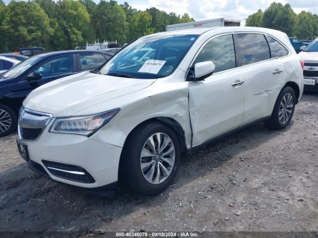 5FRYD4H49GB014611 Acura Mdx Technology   Acurawatch Plus Packages/technology Package