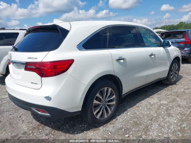 5FRYD4H49GB014611 Acura Mdx Technology   Acurawatch Plus Packages/technology Package