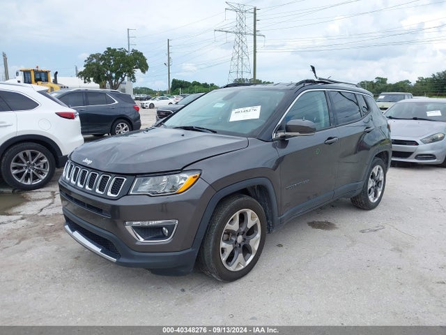 3C4NJCCB0JT502917 Jeep Compass Limited Fwd