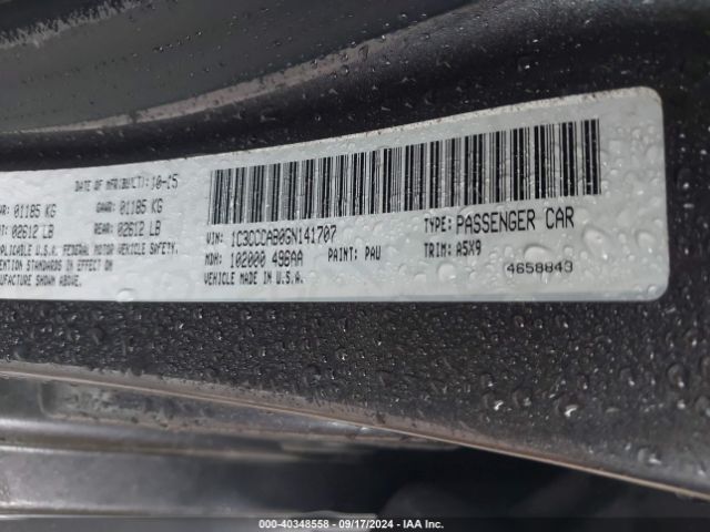 1C3CCCAB0GN141707 Chrysler 200 Limited