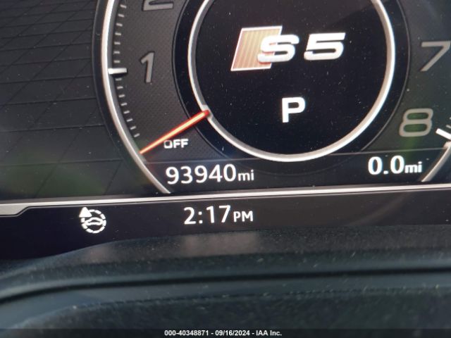 WAUR4AF55JA002257 Audi S5 3.0t Premium Plus