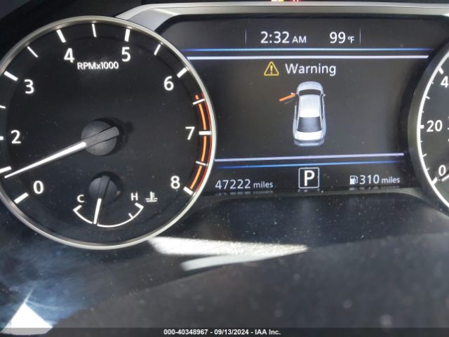 1N4BL4DV1NN392919 Nissan Altima Sv Fwd