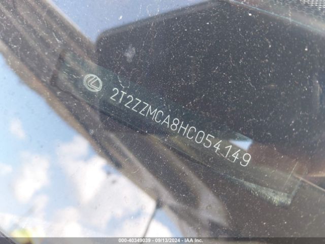 2T2ZZMCA8HC054149 Lexus RX 350