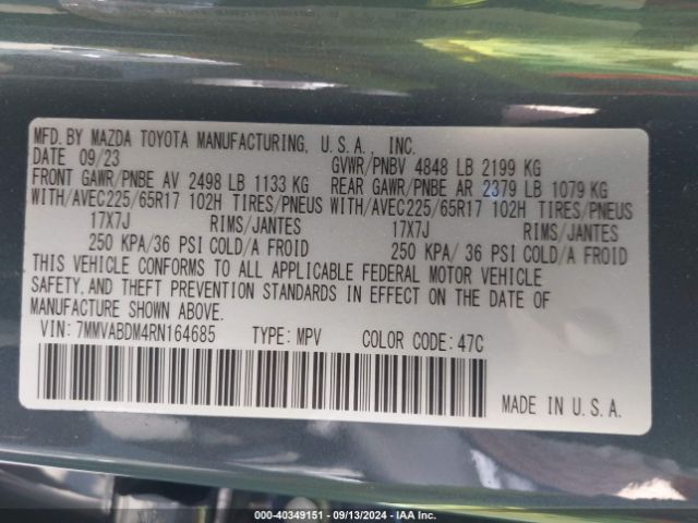 7MMVABDM4RN164685 Mazda Cx-50 2.5 S Premium