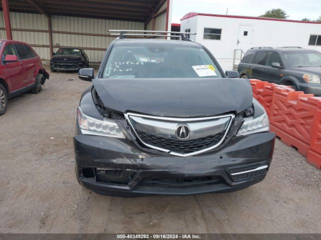 5FRYD3H91GB019873 Acura Mdx Advance   Entertainment Packages/advance Package