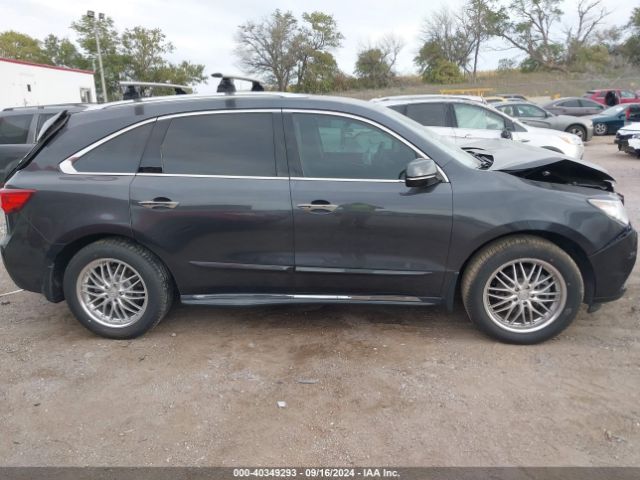 5FRYD3H91GB019873 Acura Mdx Advance   Entertainment Packages/advance Package