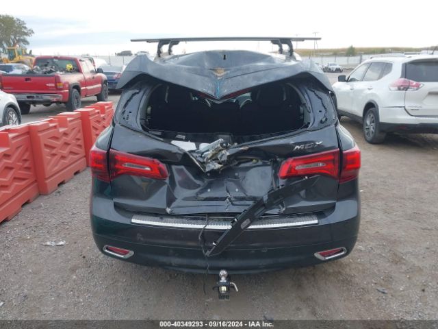 5FRYD3H91GB019873 Acura Mdx Advance   Entertainment Packages/advance Package
