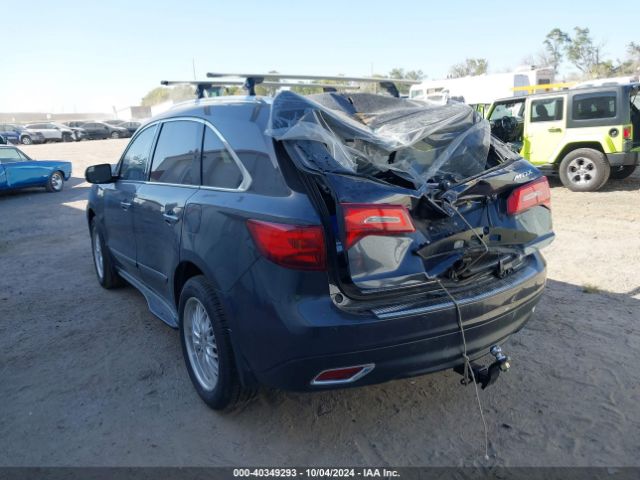 5FRYD3H91GB019873 Acura Mdx Advance   Entertainment Packages/advance Package