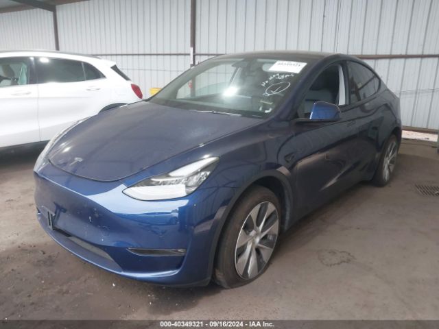 2022 TESLA MODEL Y 7SAYGDEE9NF344982 Photo 1