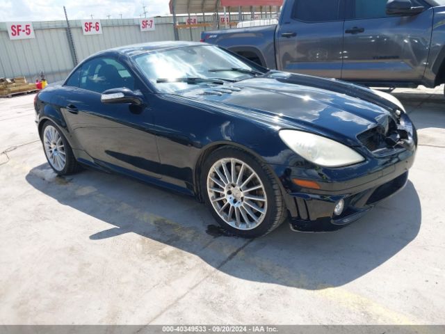 2007 MERCEDES-BENZ SLK 55 AMG WDBWK73F47F150793