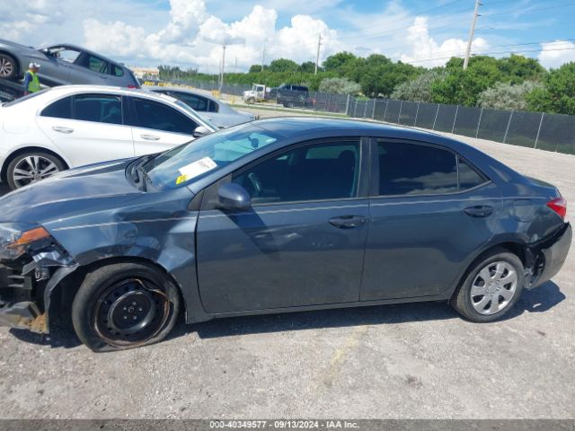 5YFBURHE2JP812005 Toyota COROLLA LE