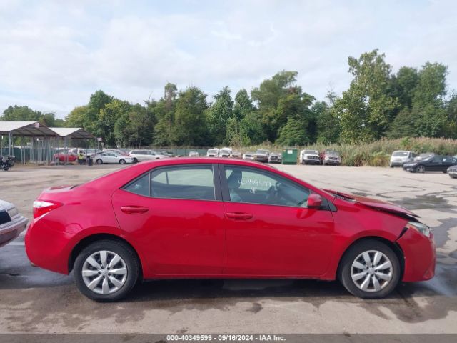 2T1BURHE0GC578665 Toyota COROLLA LE