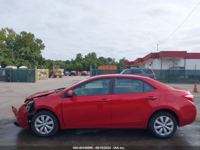 2T1BURHE0GC578665 Toyota COROLLA LE