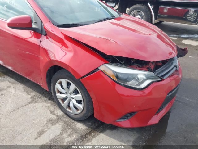 2T1BURHE0GC578665 Toyota COROLLA LE