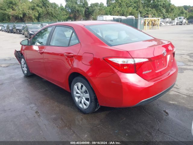 2T1BURHE0GC578665 Toyota COROLLA LE