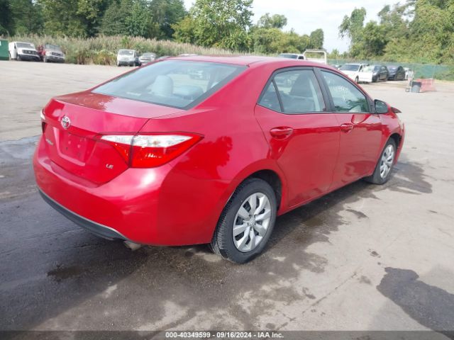 2T1BURHE0GC578665 Toyota COROLLA LE