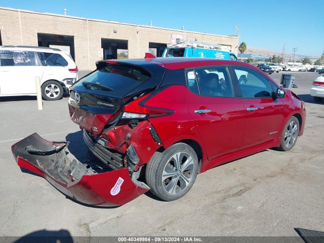 1N4BZ1CP1KC310162 Nissan Leaf Sv Plus