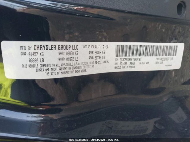 3C3CFFDR5FT509167 Fiat 500c Pop