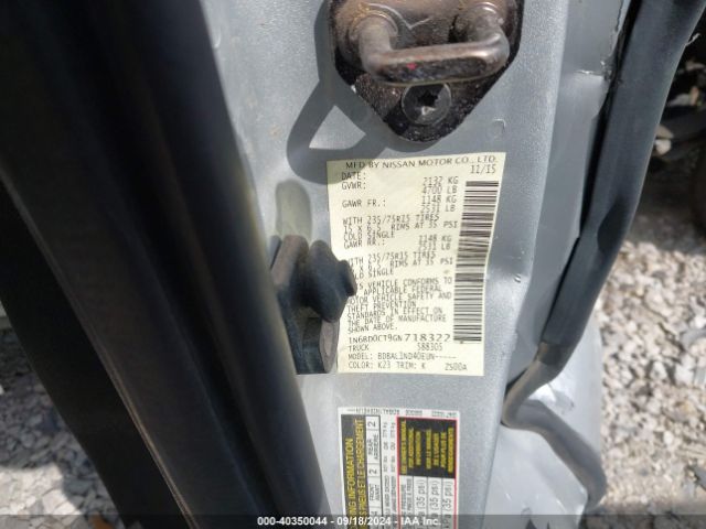 1N6BD0CT9GN718322 Nissan Frontier S/sv-i4
