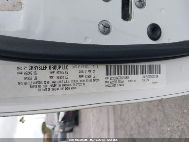 2C3CDYAG7EH244814 Dodge Challenger Sxt