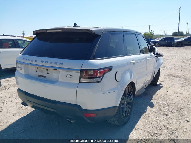 SALWR2PFXGA118351 Land Rover Range Rover Sport 3.0l V6 Supercharged Hse