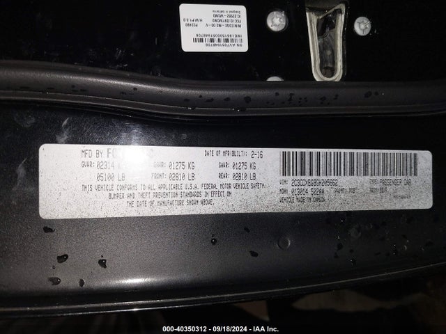 Dodge Charger Se 2016 2C3CDXBG8GH205662 Image 9