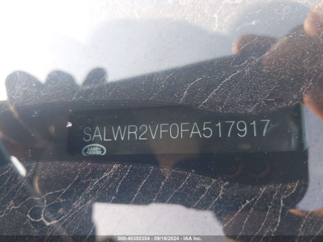 SALWR2VF0FA517917 Land Rover Range Rover Sport 3.0l V6 Supercharged Hse