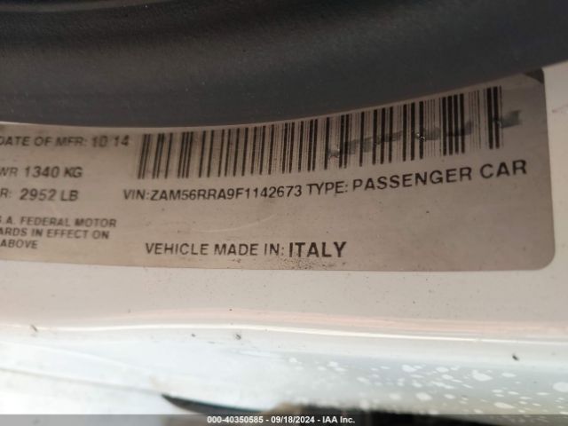 ZAM56RRA9F1142673 Maserati Quattroporte S Q4