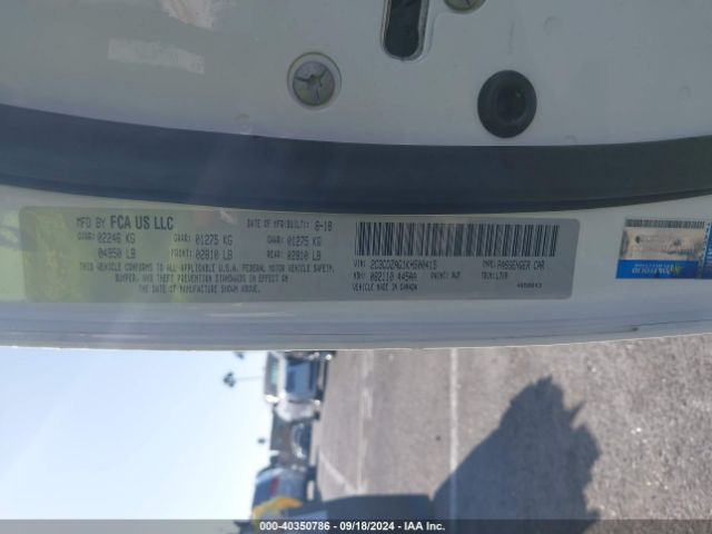 2C3CDZAG1KH500415 Dodge Challenger Sxt