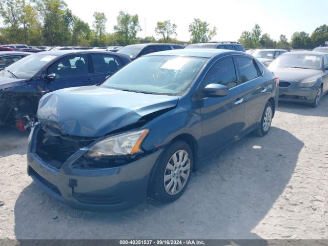 3N1AB7AP0EY216580 Nissan Sentra Fe+ S/fe+ Sv/s/sl/sr/sv
