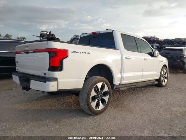 2023 FORD F-150 LIGHTNING 1FT6W1EV9PWG09632 Photo 3