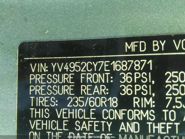 YV4952CY7E1687871 Volvo XC90 3.2