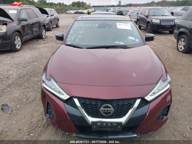 1N4AA6AV6KC366289 Nissan Maxima 3.5 Platinum