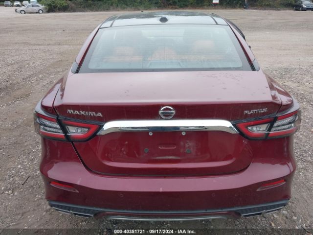 1N4AA6AV6KC366289 Nissan Maxima 3.5 Platinum