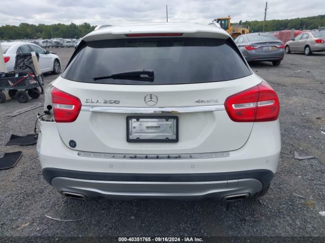WDCTG4GB2GJ264360 Mercedes-Benz Gla 250 4matic
