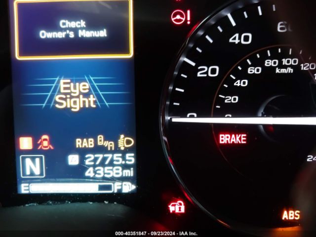 JF2GTAMC9KH365301 Subaru Crosstrek 2.0i Limited