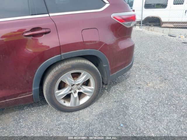 5TDDKRFHXFS077963 Toyota Highlander Limited V6