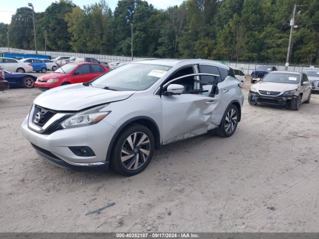5N1AZ2MG0HN143263 Nissan Murano Platinum