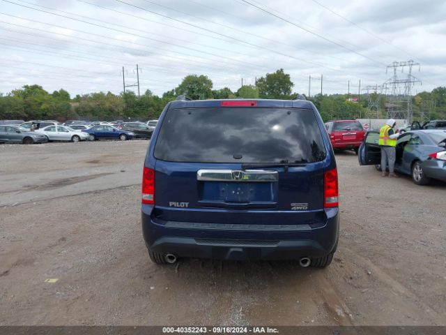 5FNYF4H99EB043269 Honda Pilot Touring