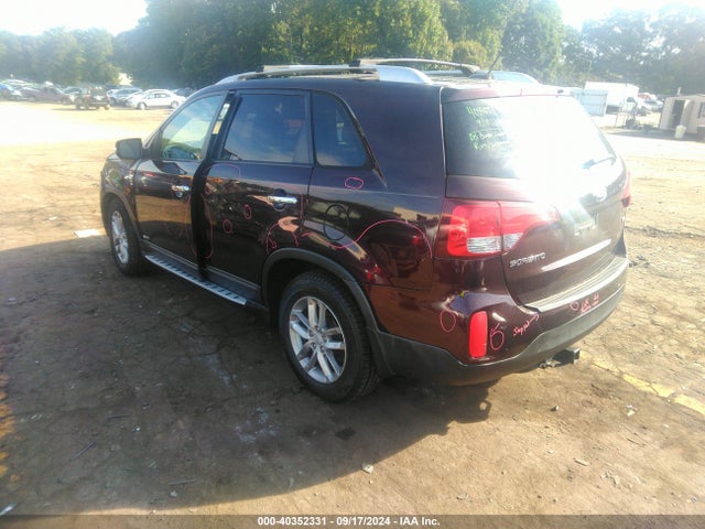 KIA SORENTO LX 2014 5XYKTDA67EG511376 Image 3