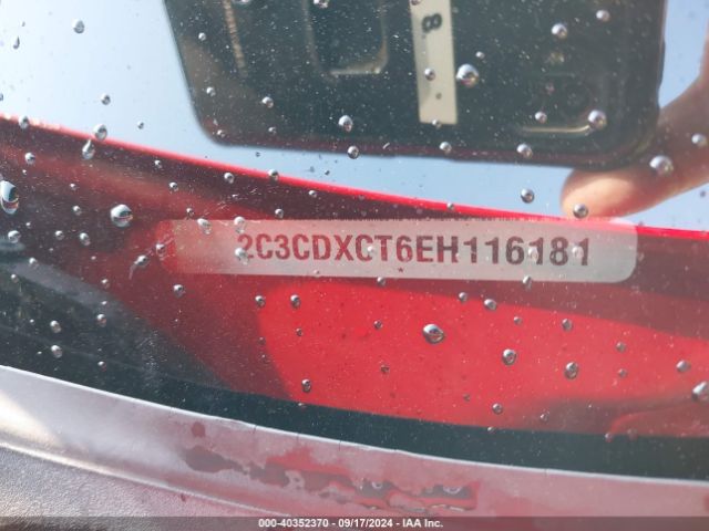 2C3CDXCT6EH116181 Dodge CHARGER R/T