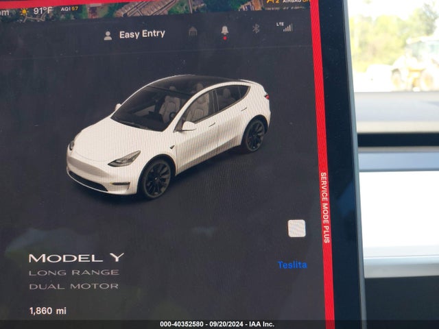 2024 TESLA MODEL Y 7SAYGDEE5RA281298 Photo 6