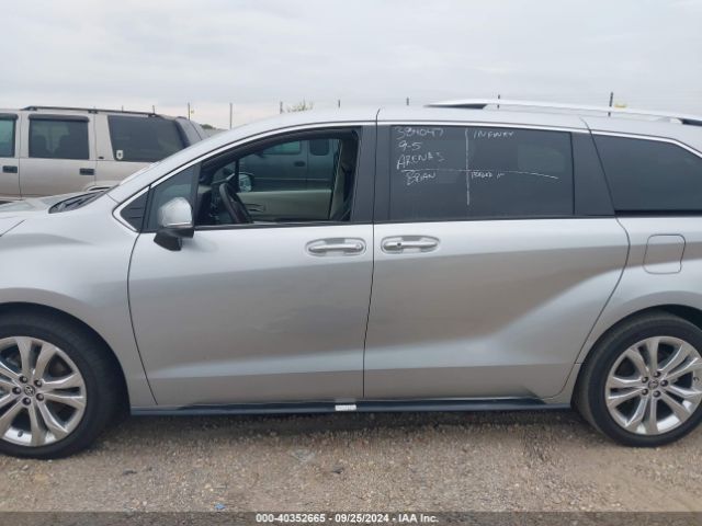 5TDERKEC7PS179669 Toyota Sienna Platinum