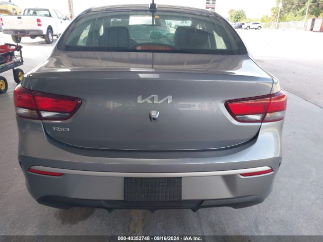 3KPA24AD8NE439291 KIA RIO S